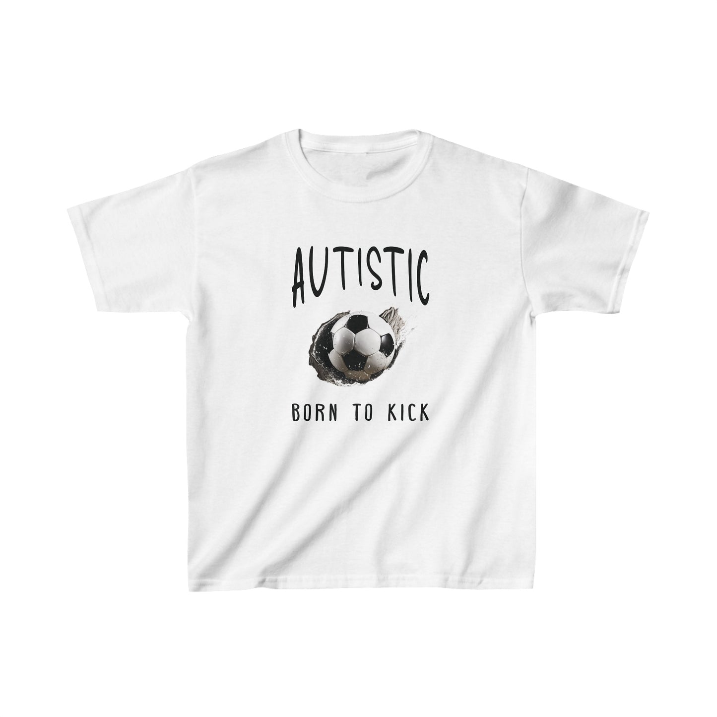 AUTISTIC BORN TO KICK TSHIRT, Autistic Tshirt, Autism Tshirt, Autistic Kids, Autism Awareness. Ships from USA and Australia