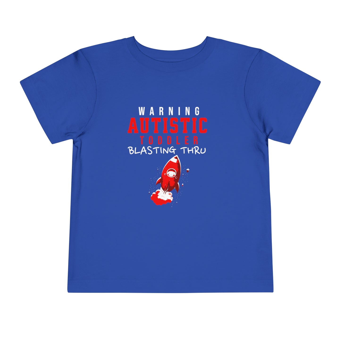 AUTISTIC TODDLER BLASTING THRU TSHIRT, Autistic Kids, Autistic Tshirt, Autism Tshirt. Ships from USA only