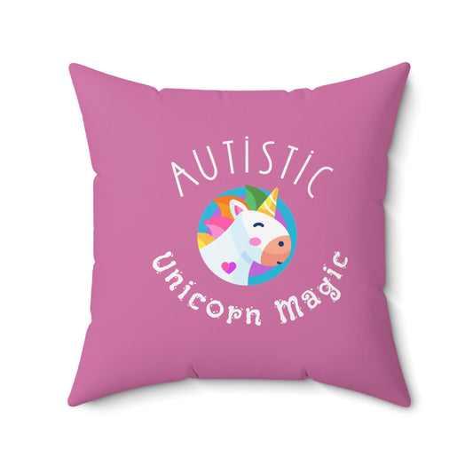 AUTISTIC UNICORN MAGIC CUSHION PILLOW, Autistic Kids Accessories