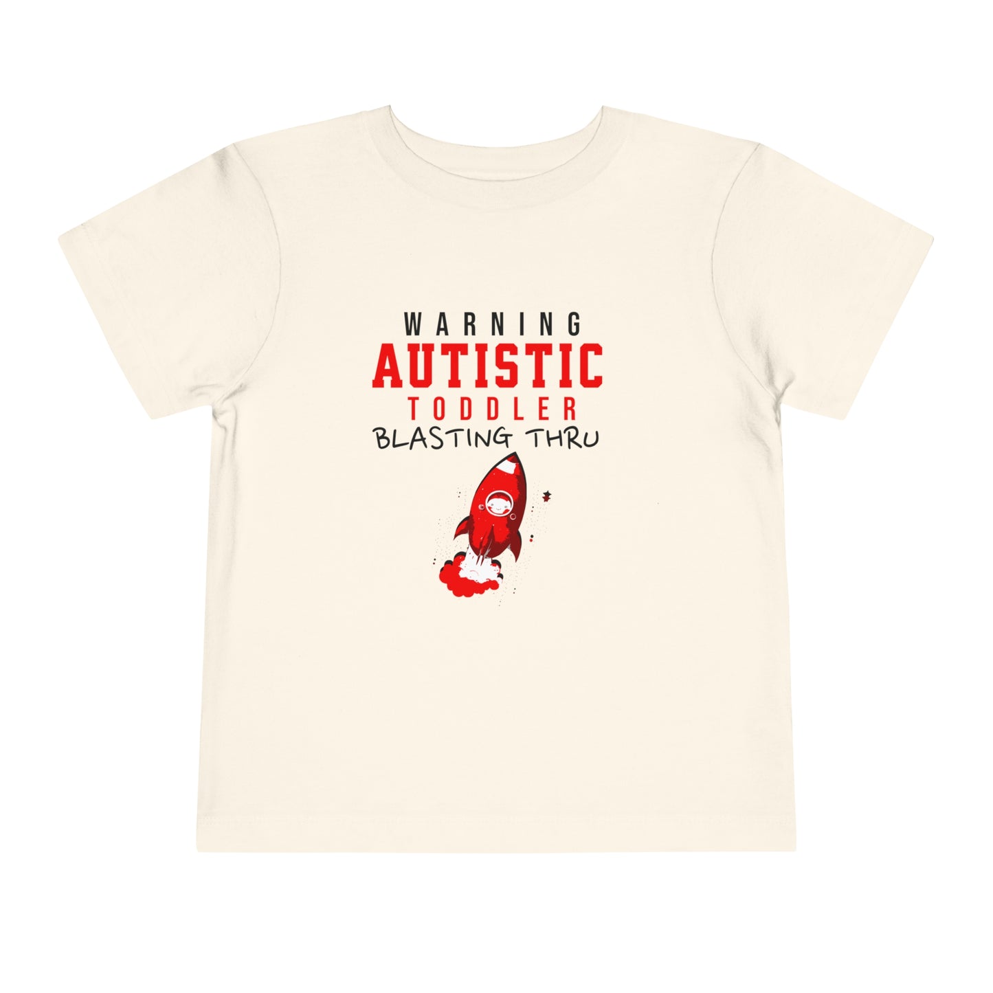 AUTISTIC TODDLER BLASTING THRU TSHIRT, Autistic Kids, Autistic Tshirt, Autism Tshirt. Ships from USA only