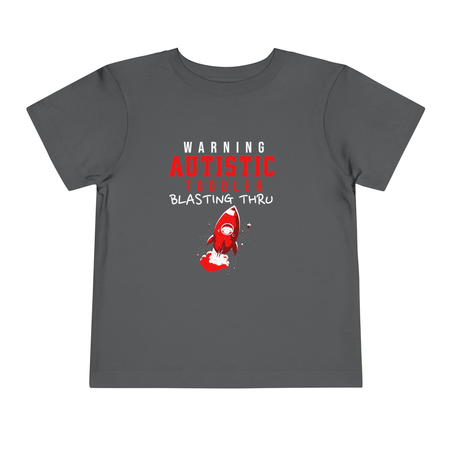 AUTISTIC TODDLER BLASTING THRU TSHIRT, Autistic Kids, Autistic Tshirt, Autism Tshirt. Ships from USA only