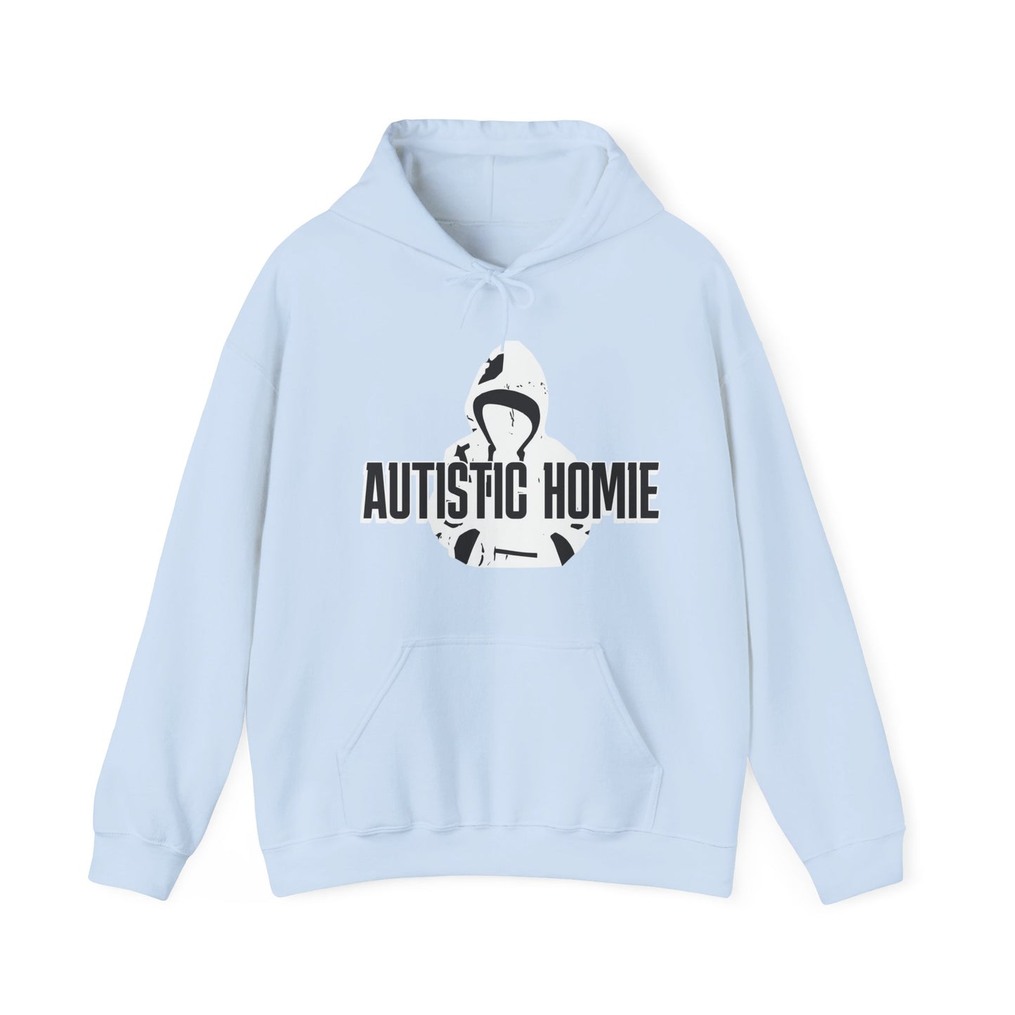 AUTISTIC HOMIE HOODIE, Autistic Apparel, Autistic Clothing, Autism Clothing, Autism Awareness. Ships from USA and Australia