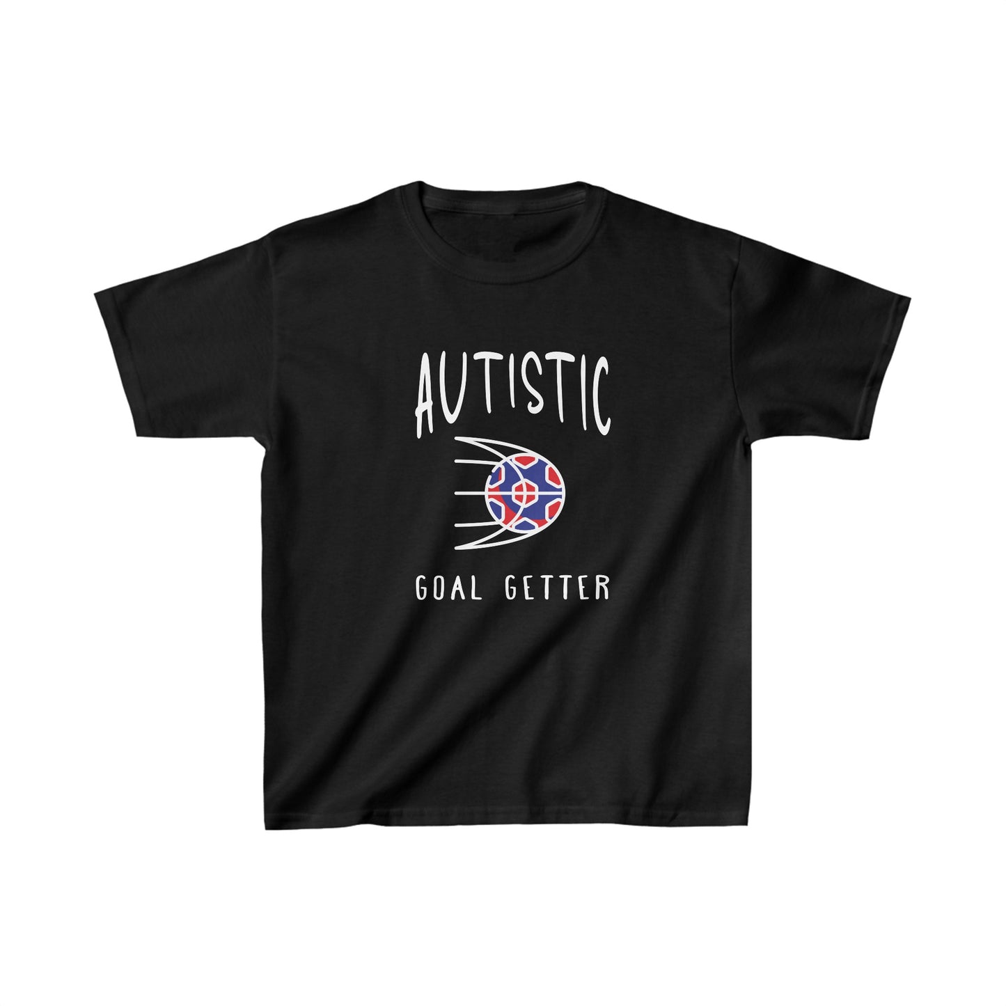 AUTISTIC GOAL GETTER TSHIRT, Autistic Tshirt, Autism Tshirt, Autism Awareness. Ships from USA and Australia