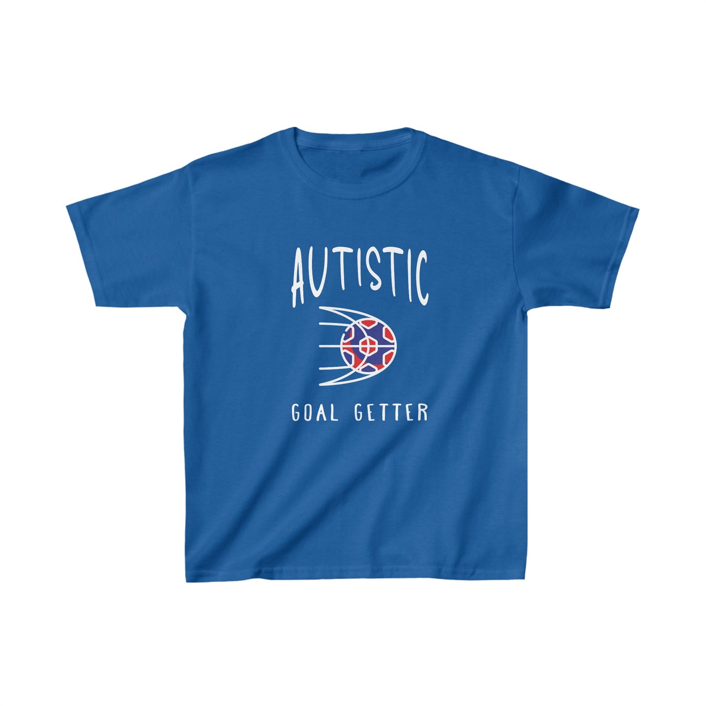 AUTISTIC GOAL GETTER TSHIRT, Autistic Tshirt, Autism Tshirt, Autism Awareness. Ships from USA and Australia