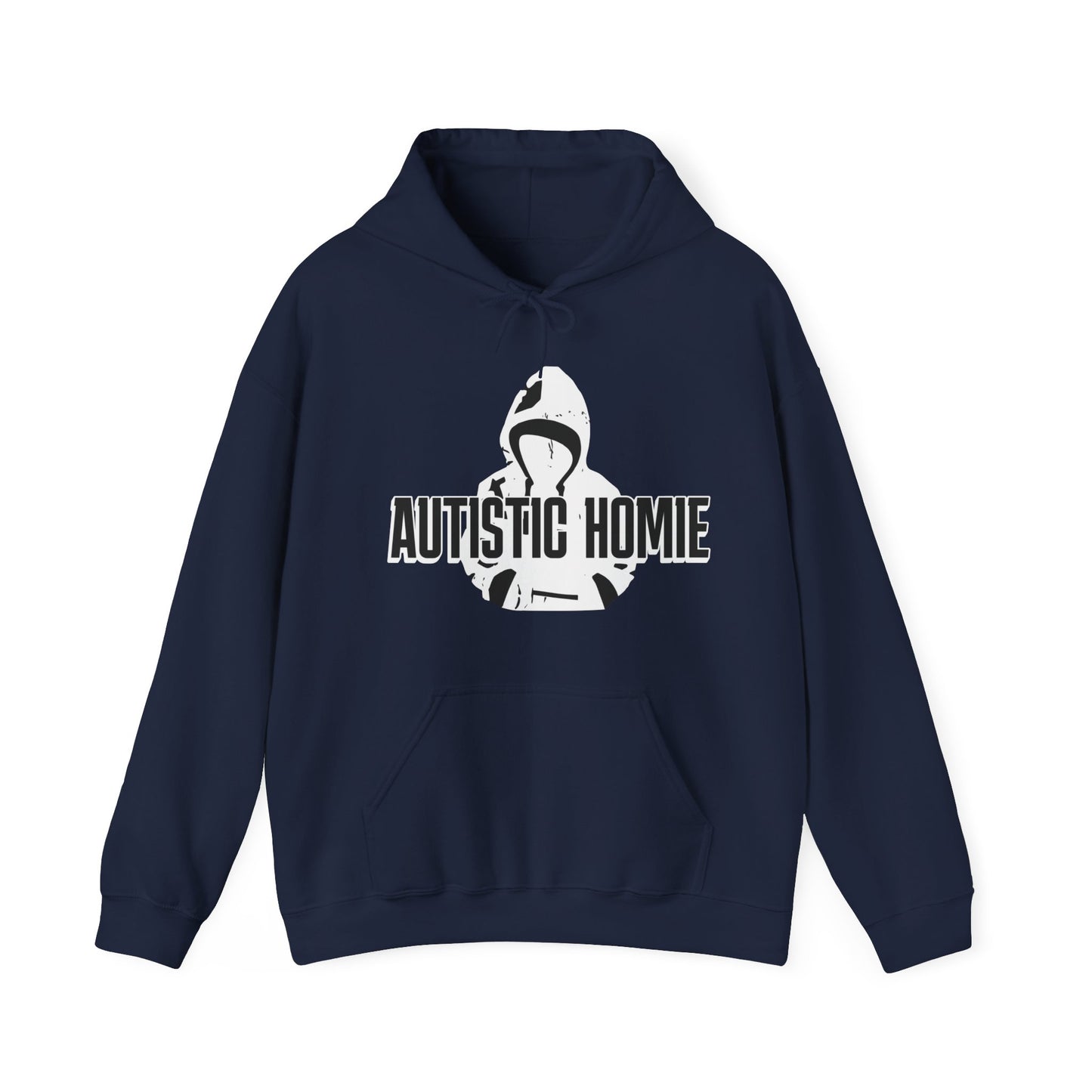 AUTISTIC HOMIE HOODIE, Autistic Apparel, Autistic Clothing, Autism Clothing, Autism Awareness. Ships from USA and Australia