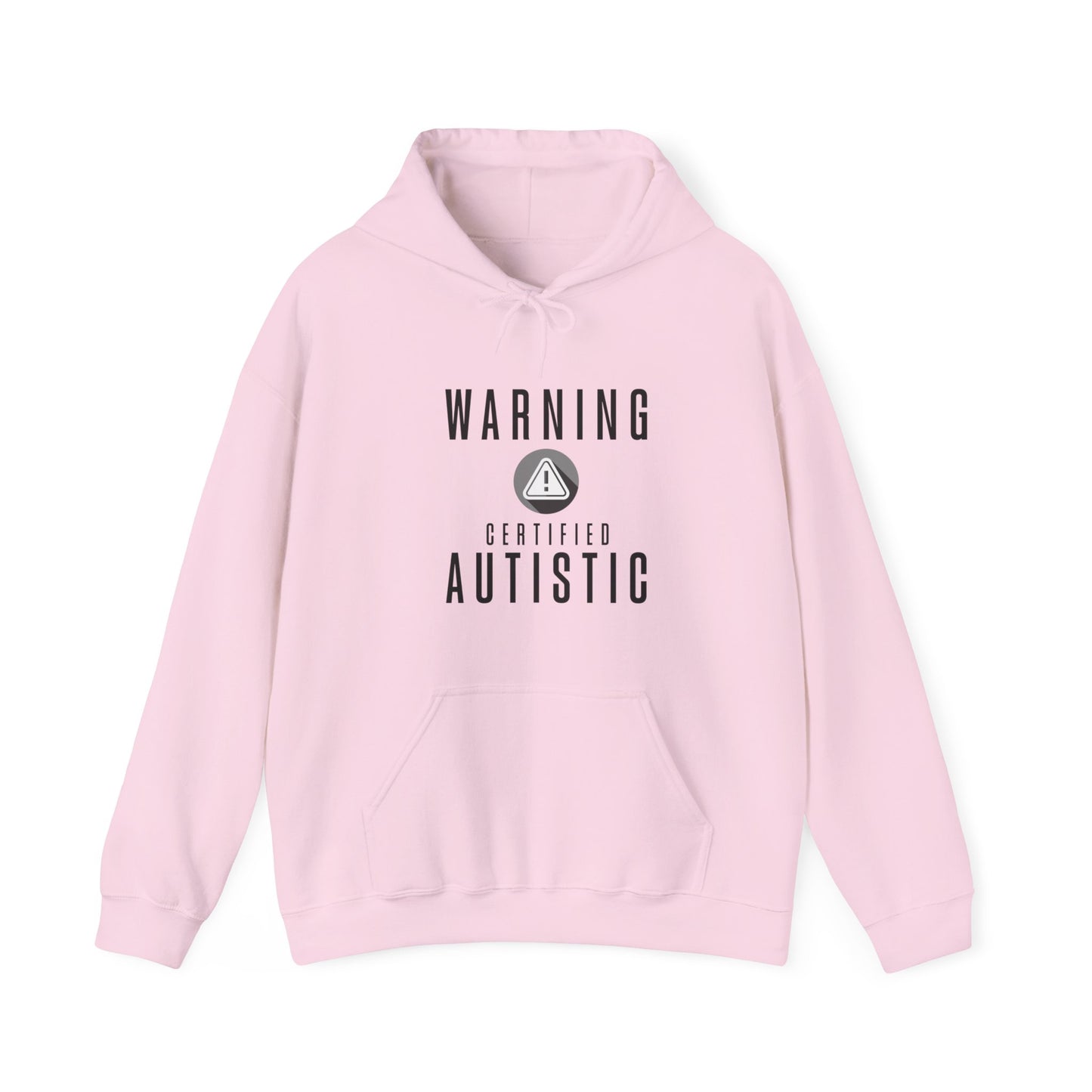 WARNING CERTIFIED AUTISTIC Autistic Hoodie, Autistic Clothing, Autism Awareness. Ships from USA and Australia