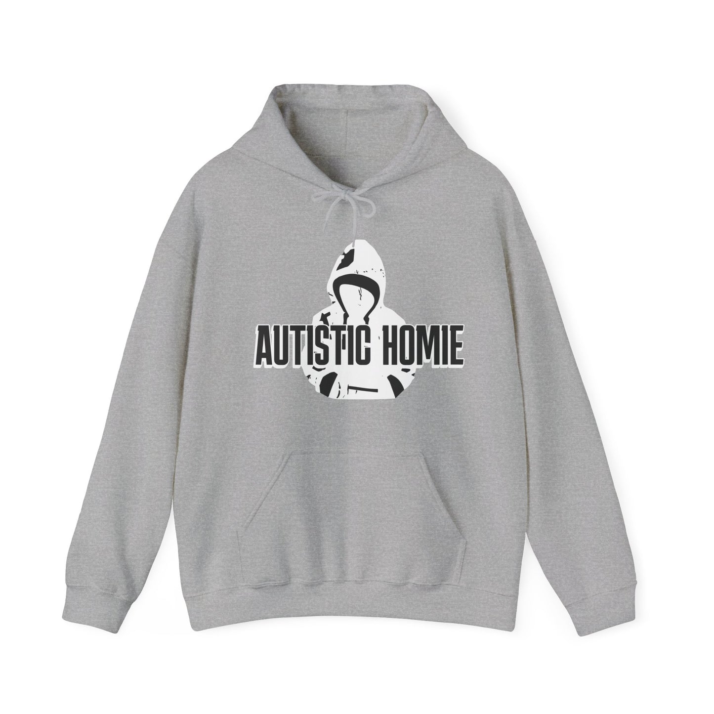 AUTISTIC HOMIE HOODIE, Autistic Apparel, Autistic Clothing, Autism Clothing, Autism Awareness. Ships from USA and Australia