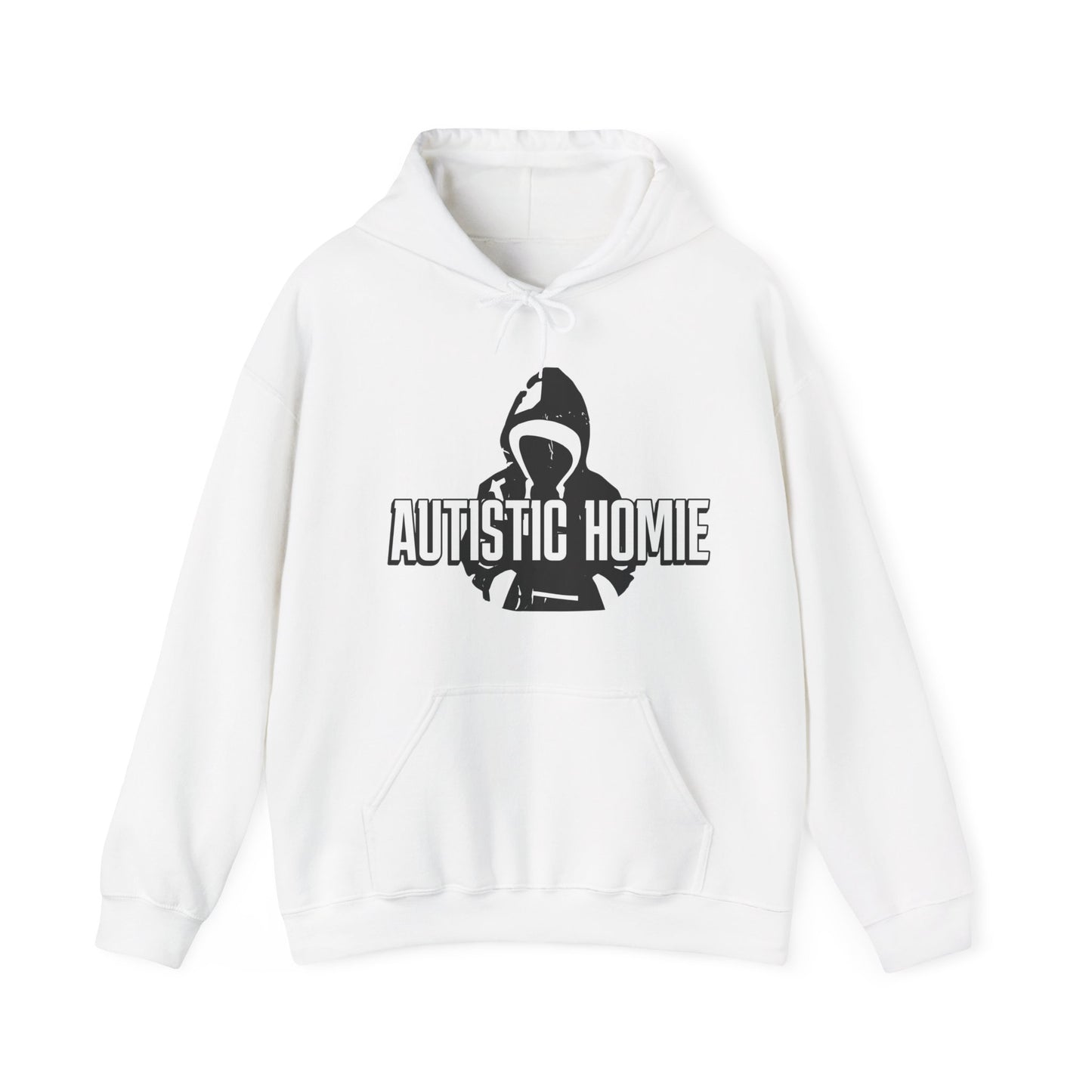 AUTISTIC HOMIE HOODIE, Autistic Apparel, Autistic Clothing, Autism Clothing, Autism Awareness. Ships from USA and Australia