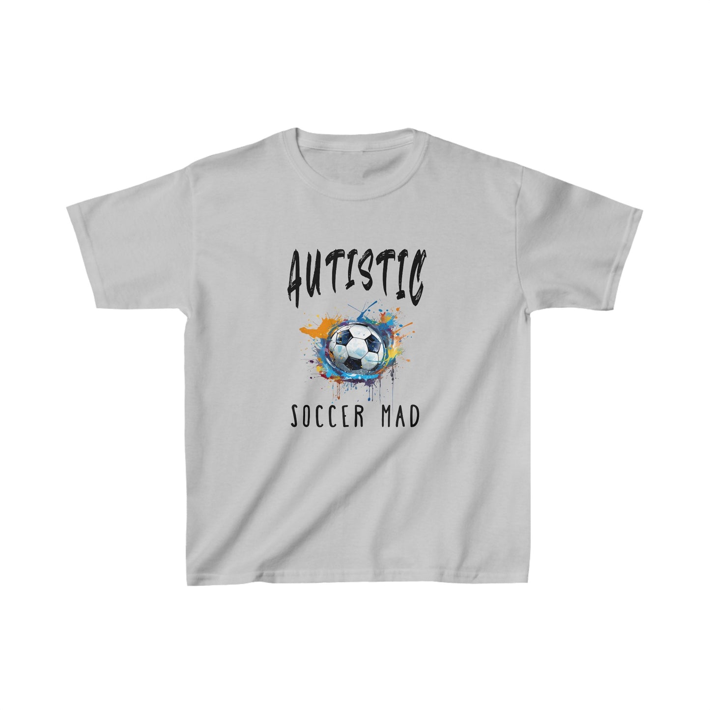 AUTISTIC SOCCER MAD TSHIRT, Autistic Kids, Autistic Tshirt, Autism Tshirt, Autism Awareness. Ships from USA and Australia